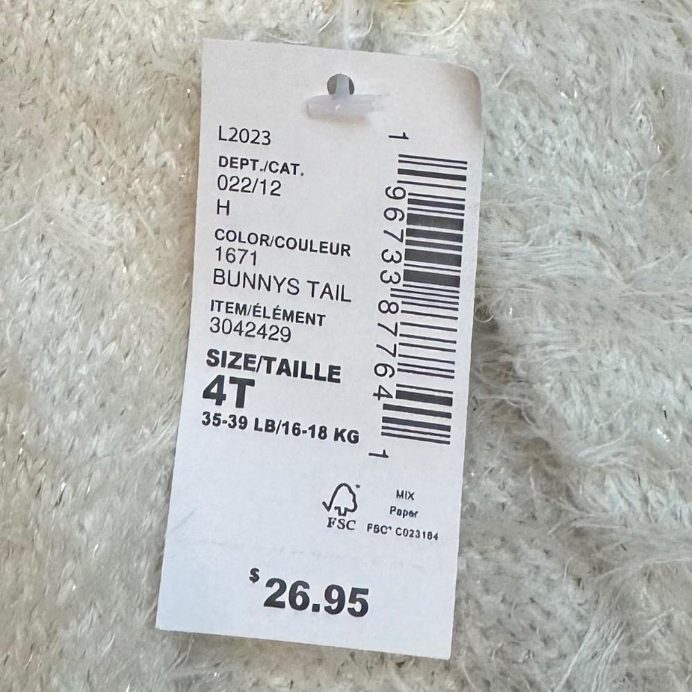 ‼️NWT‼️ Toddler Girl Sweater (4T) - Picture 2 of 3